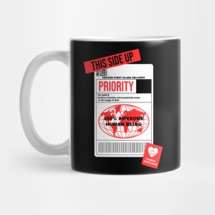 God's Shipping Label Mug